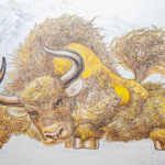 國際唐卡展 — 近四百平方米專區展示桑傑本畫作